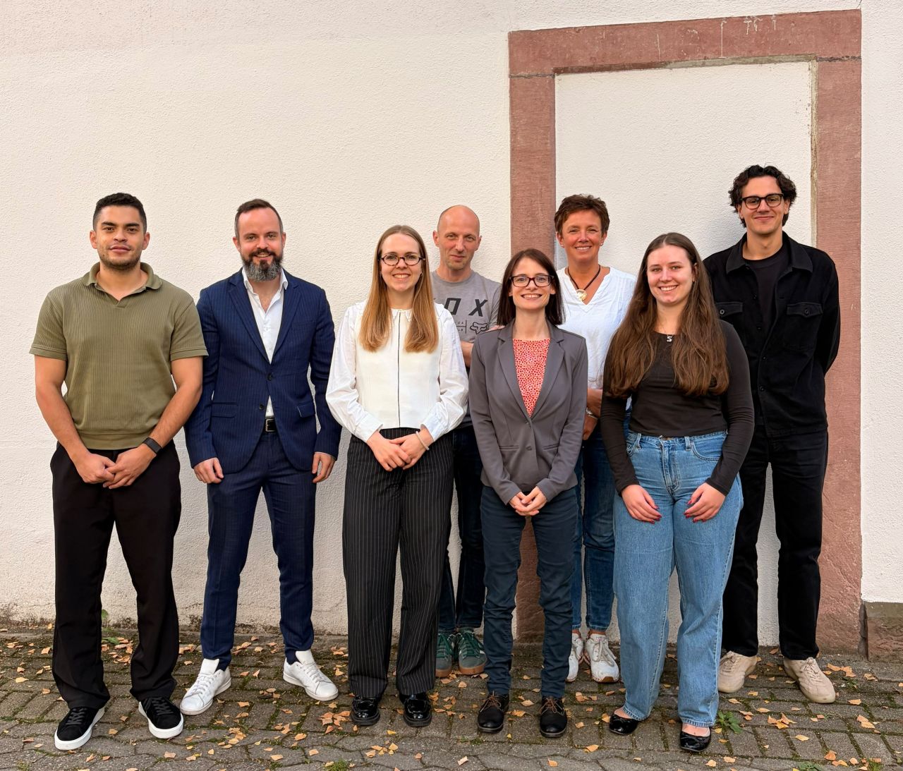 The team in Freiburg